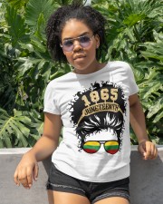 Juneteenth Headband Woman Classic T-Shirt apparel-classic-tshirt-lifestyle-front-233