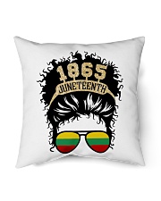 Juneteenth Headband Woman Indoor Pillow tile