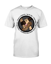 Anti racism Classic T-Shirt front