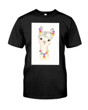 Cute Llama 2 Classic T-Shirt tile