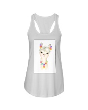 Cute Llama 2 Ladies Flowy Tank tile