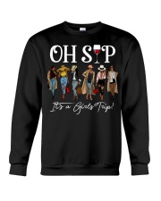 Oh Sip 6 Girls Crewneck Sweatshirt tile