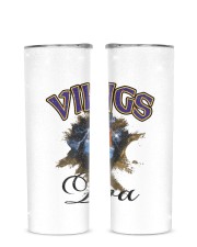 Vikings Glitter Tumbler tile