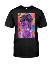 Black Girl Graffiti Classic T-Shirt tile