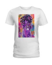 Black Girl Graffiti Ladies T-Shirt tile