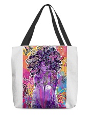 Black Girl Graffiti All-Over Tote tile