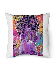 Black Girl Graffiti Indoor Pillow tile