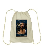 You are everything Drawstring Bag tile