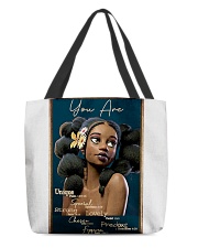 You are everything All-Over Tote tile