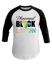 Phenomenal Black Women Baseball Tee tile