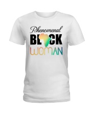Phenomenal Black Women Ladies T-Shirt tile