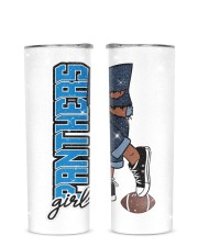 Panthers Glitter Tumbler tile