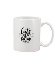 Cats are my favorite people Mug tile