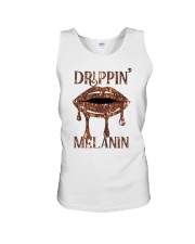 Drippin' in melanin Unisex Tank tile
