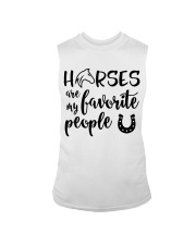 Horse are my favorite people Sleeveless Tee tile