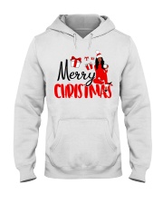 Merry Christmas Black Girl 2 Hooded Sweatshirt tile