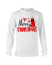 Merry Christmas Black Girl 2 Long Sleeve Tee tile