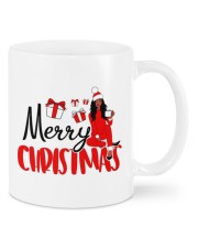 Merry Christmas Black Girl 2 Mugs tile