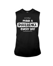 Make a difference every day Sleeveless Tee tile