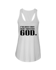 TRUSTIN GOD Ladies Flowy Tank tile