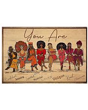 You are 3 Horizontal Poster 17x11 Poster front