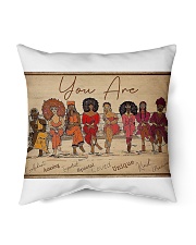 You are 3 Horizontal Poster Indoor Pillow tile
