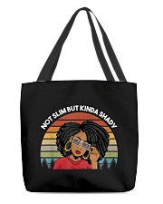 Not slim but kinda shady All-Over Tote tile