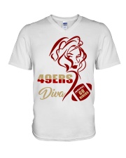 49ers Diva V-Neck T-Shirt tile