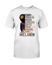 Behind A Melanated Girl Classic T-Shirt front
