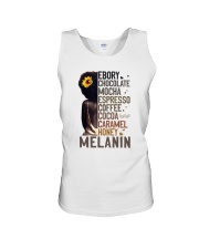 Behind A Melanated Girl Unisex Tank tile