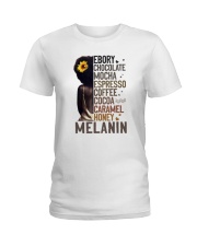 Behind A Melanated Girl Ladies T-Shirt tile