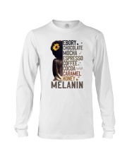 Behind A Melanated Girl Long Sleeve Tee tile