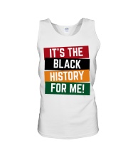 It's The Black History For Me Unisex Tank tile