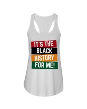 It's The Black History For Me Ladies Flowy Tank tile