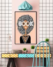 Book Smart Afro girl 11x17 Poster lifestyle-poster-6