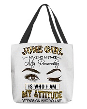 June Girl All-Over Tote tile
