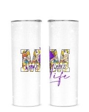 90s Mom Life Glitter Tumbler tile