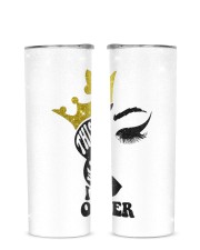 October Glitter Tumbler tile
