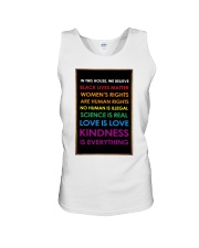 In this House 2 Unisex Tank tile