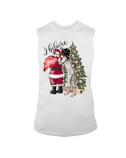 I Believe In Santa Sleeveless Tee tile