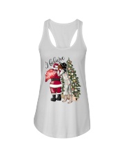 I Believe In Santa Ladies Flowy Tank tile