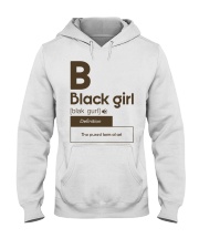 Black Girl Hooded Sweatshirt tile