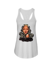 I am unique Ladies Flowy Tank tile