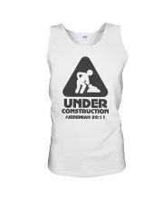 UNDER CONSTRUCTION Unisex Tank tile