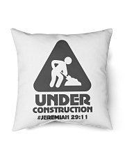 UNDER CONSTRUCTION Indoor Pillow tile