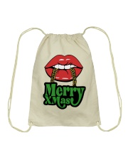 Merry Christmas 2 Drawstring Bag tile