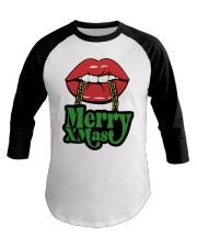Merry Christmas 2 Baseball Tee tile