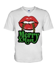 Merry Christmas 2 V-Neck T-Shirt tile