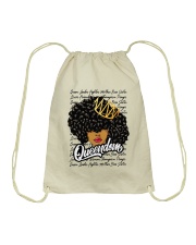 Afro Queen Queendom Drawstring Bag tile