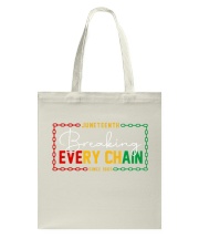 Breaking every chain Tote Bag tile